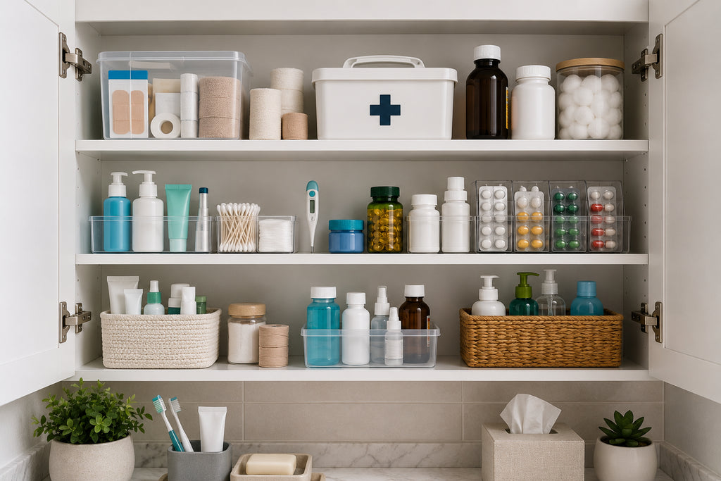 What Should Be in a Practical Home Wellness Cabinet?