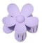 1Pc Purple Flower Shaped Hair Claw Clip, Anti-scratch Plastic Jaw Clip for Hair Accessories and Care