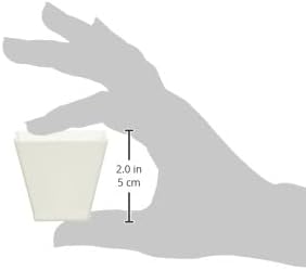 MiniWare White Plastic Square Bowl (Pack Of 12) - 2 Oz. - Chic Design, Perfect for Parties, Events, Entertaining, Catering, Appetizers, Dips, Desserts & More