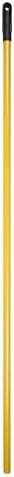 RW Clean Yellow Iron Handle for Floor Squeegee - 54 1/4" x 1 1/4" x 1 1/4" - 1 Count Box