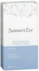 Summer's 4.5 2 Count (Pack 6) Eve Extra Cleansing Vinegar and Water Feminine Cleansing Douche, Odor Control, pH