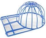 Original Patented Hat Cleaner, Cap Washer Frame for Flat & Curved Hats, Made in USA (Blue)