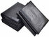 100pcs Black Disposable Clean Garbage Bags, Not Leak Bulk Plastic for Home Kitchen Office, Outdoor, Travel