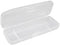 White Transparent Shaving Box for Razor, Plastic Cover Container for Manual and Electric Shavers