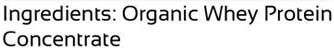 Raw Organic Whey - USDA Certified Organic Whey Protein Powder, 100% Grass Fed, Unflavored, 12 OZ