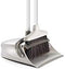 Broom and Dustpan Set with 49'' Longer Handle, Standing Combo for Home Kitchen Cleaner Floor Sweeping Upright