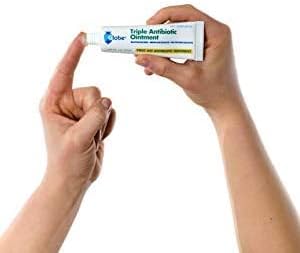 Globe Triple Antibiotic First Aid Ointment, 1 oz (2-Pack), 24-Hour Infection Protection