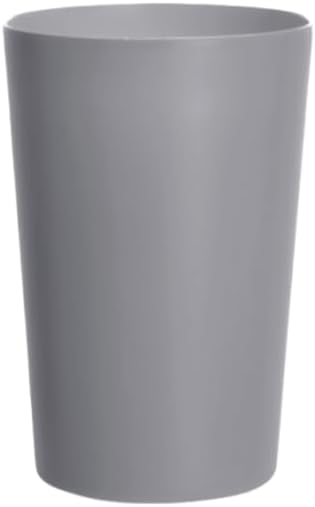 Namzi Grey Frosted Mouthwash Cups 4 Pcs,Simple Design Toothbrush Cup,2.36 * 2.36 *