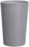 Namzi Grey Frosted Mouthwash Cups 4 Pcs,Simple Design Toothbrush Cup,2.36 * 2.36 *