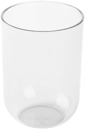 Namzi Translucent Mouthwash Cups 4 pcs,1.77 * 1.77 * 4inch,Reusable,Simple Design