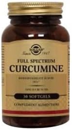 Solgar Full Spectrum Curcumin Liquid Extract Softgels - 30 Count - Non-GMO, Gluten-Free, Dairy-Free, Soy-Free - Faster
