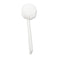 Boardwalk Deluxe Bowl Mop, 10" Handle, 2" dia. Head, Plastic, White (Case of 25)