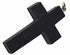 CRYSTALMIRACLE Beautiful Black Tourmaline Gemstone Single Cross Pendant crystal Healing Fashion Jewelry Men Women Gift handcrafted