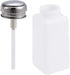 Utoolmart 3 Pcs 250Ml Alcohol Liquid Press Pumping Dispenser with Sealing Ring for Nail Polish Remover, Makeup Remover