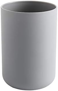 Namzi 4 Piece Grey Minimalist Mouthwash Cups,4.05 * 2.83inch,Reusable Cups for Home Bathroom