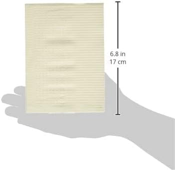 NRS Healthcare (13 18 Inch) 1/Box 50 Napkleen Disposable Clothing Protectors/Bibs, Self-Adhesive, Size: Adult x Color: