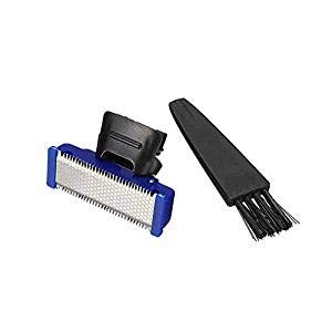 Shaver Head Comb for Solo Electric Shaver, Replacement Blades, 3 PCS with Brush