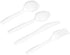 Nicole Fantini Pack 200 Medium Weight Super Economical Combo of Cutlery (Tea Spoon, Soup Spoon, Fork & Knife Each)