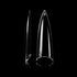 VIVACE Clear Long Stiletto Gel Nail Tips, 500pcs, 10 Sizes with Clear Plastic Case for Nail Salon