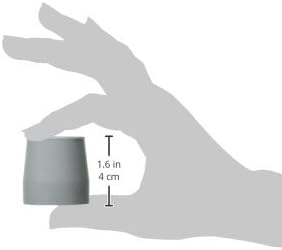 Drive Medical Mobility Aid Replacement Tips for Walkers and Commode, Gray, 1 Count