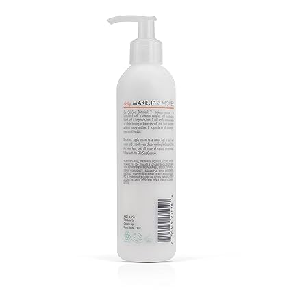SKIN SPA Gentle Makeup Cleanser, 8 Oz. - Facial Lotion for Sensitive Skin Care Hydration Boost - Enriched with Hyaluronic Acid, Vitamins A, B, C & E