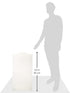 Sammons Preston Pack 50 16" 32" Disposable Food Catcher Aprons, of Convenient Lightweight Adult Bibs for the Elderly