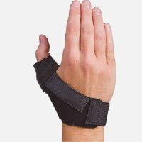 Med Spec Tee Pee Thumb Protector, Medium Size, Black