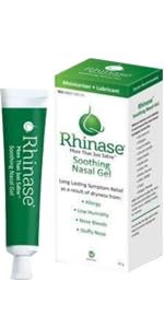 Rhinase (2 Pack) 1 oz Saline Nasal Gel Each - Allergy - Nosebleed - Low Humidity