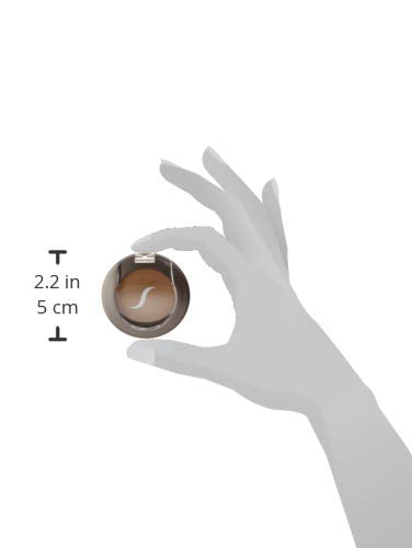 SORMÉ Smudge Proof Long Lasting Eyebrow Powder for Women - Medium Brown, Brush & 3 Shaping Stencils