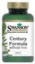 Swanson Century Formula Multivitamin without Iron - 130 Tabs
