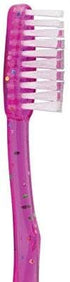 Kids Prepasted Toothbrushes, 36 Pack - Individually Wrapped Bubblegum Disposable Toothbrushes with Sparkles