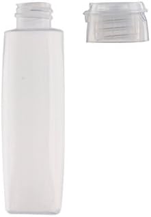 OTO 6 Pack Travel Size Plastic Squeeze Bottles for Liquids, 30ml/1 Fl. Oz TSA Approved Makeup Containers