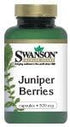 Swanson Juniper Berries Digestive Immune System Health Fiber Herbal Supplement, 520 mg, 100 Capsules