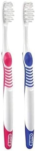 Complete Toothbrush for Sensitive Teeth, 35 Extra Soft, Individually Packaged, Assorted Colors, Pack of 2