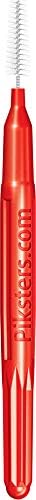 Piksters Interdental Brushes (35 Pack, Size 4 (Red))