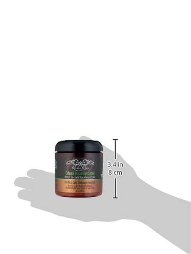 Rucker Roots Define & Stretch Curl Custard for Thick, Coily Hair, Moisturizes Strands and Defines Curls