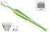 Paro S39 Toothbrush | Extra Sensitive with Soft Bristles | 5 Rows, 39 Tuft | Exchangeable Inter Space F | 6 Pack Multi