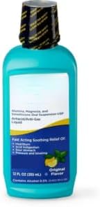 SEDLAV Maximum Strength Antacid Over-The-Counter Original Flavor Liquid, 12 fl. oz. (1Pack), Sticker