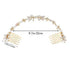 Unicra Bridal Hair Combs Wedding Crystal Headpieces Accessories for Brides (Gold).