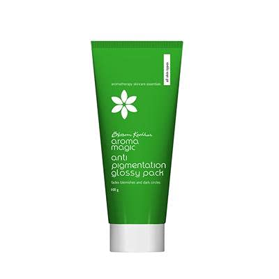 Anti Pigmentation Glossy Pack | 3.53 Oz (100g) | Essential Aromatherapy Skincare for Pigmentation and Dark Circles