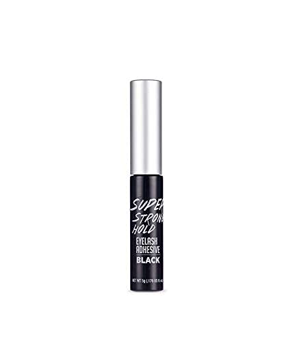 Super Strong Hold Eyelash Adhesive i•ENVY, Waterproof, 48-Hour Long-Lasting Lash Glue, Black, 1 Pack