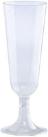 Nicole Fantini 20 Count 5-Ounce (40) Heavyweight Plastic Champagne Flute