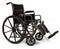 Graham-Field Seat Upholstery, Black Vinyl, 20" Width x 16" Depth, Wheelchair Parts & Accessories, 907630B3