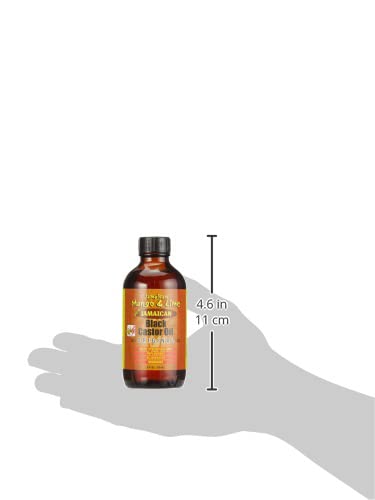 Jamaican Mango & Lime Black Castor Oil, 4 oz