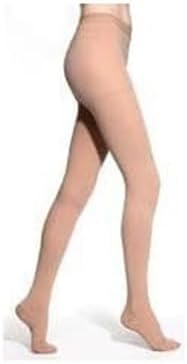 BriteLeafs Opaque Compression Stockings Pantyhose - Therapeutic Firm Support 20-30 mmHg (XX-Large, Beige)