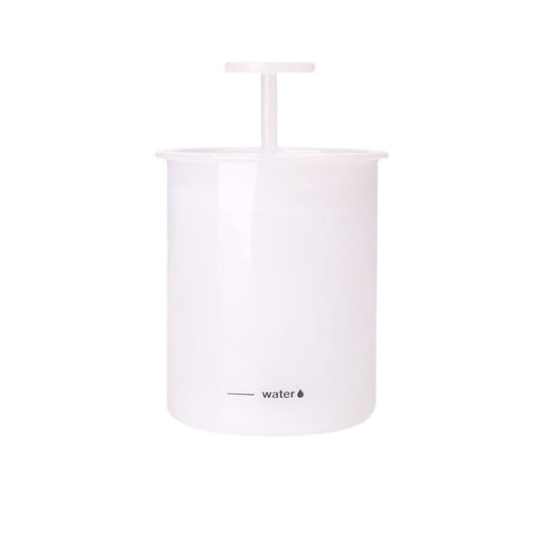 White Foam Cup Whip Bubble Maker - Portable Facial Cleanser Foam Maker for Home Travel Skin Care