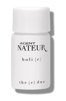 Agent Nateur - holi (c) Natural C Duo Calcium + Vitamin C Powder | Vegan, Non-Toxic, Clean Skincare (.10 oz)