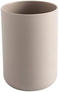 Namzi 4 Piece Khaki Minimalist Mouthwash Cups,4.05 * 2.83inch,Reusable Cups for Home Bathroom