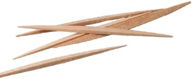 Paro Solidox Double Pointed Wooden Toothpicks, Medium Interdental Toothpick, 96 Pieces, 6 Pack