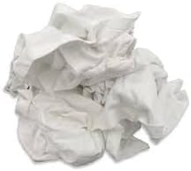 Premium White Knit Cotton T-Shirt Cloth Wiping Rags (1.00)